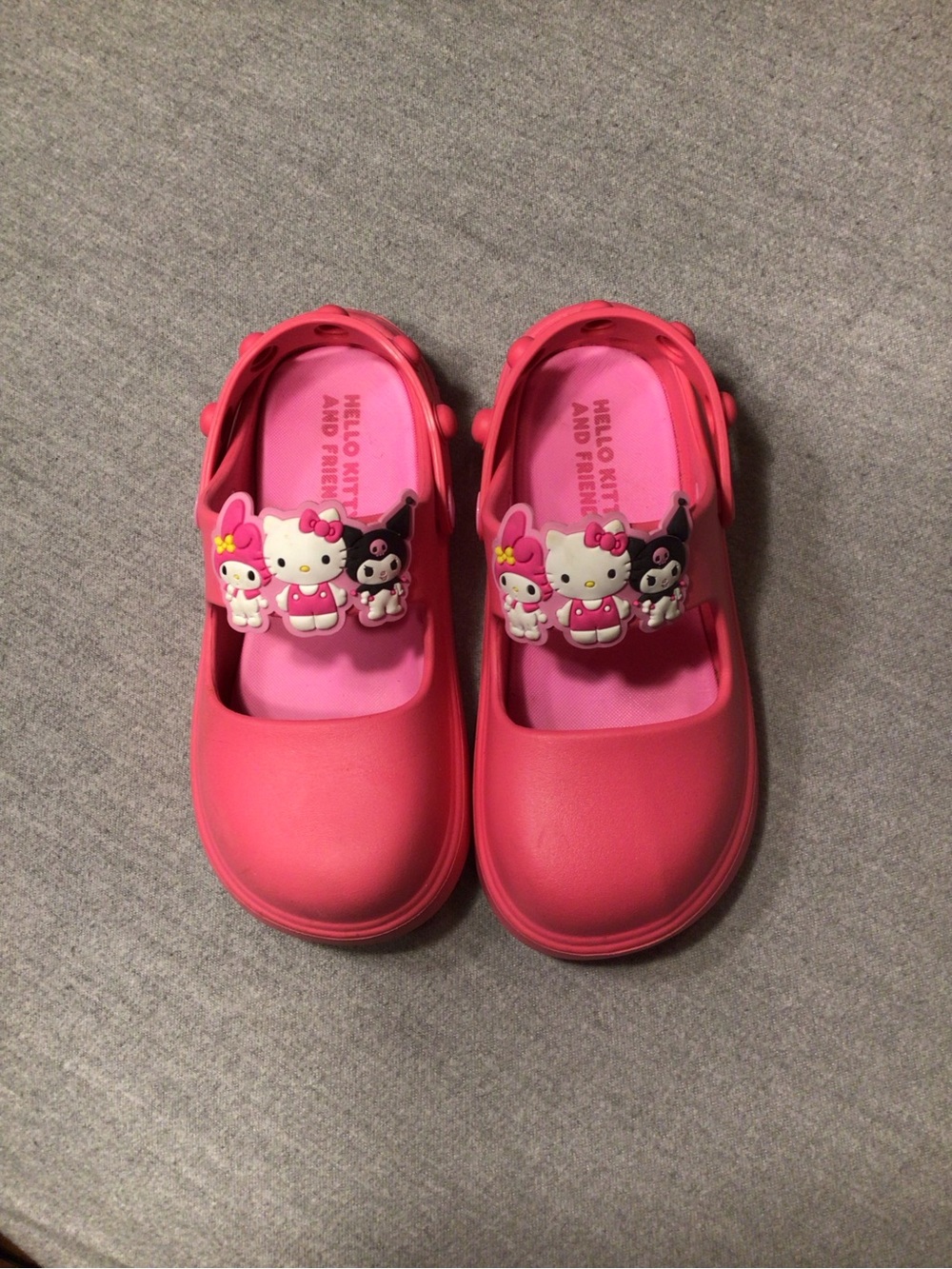 Sanrio Pink Hello Kitty & Friends Kids Mary Jane Sandals